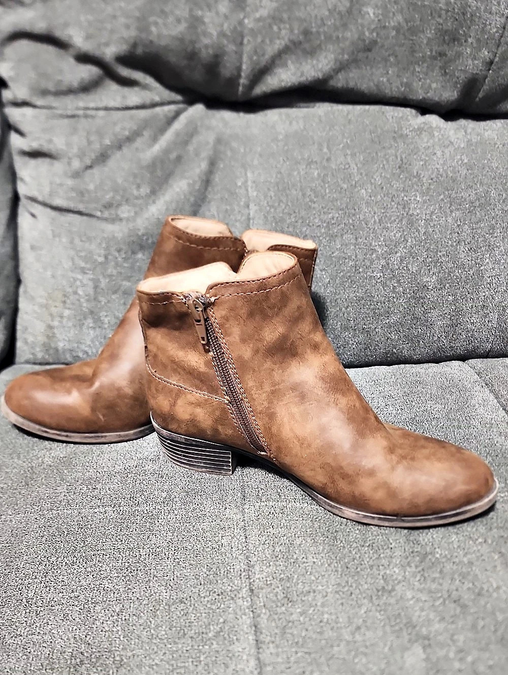 NINE WEST Brown Ankle Boots US 6M